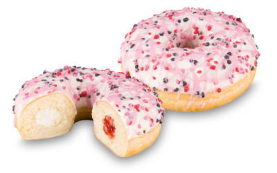 Filly Raspberry Cheesecake Donut, 2 fourrages